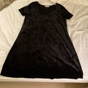 Black Velvet Dress